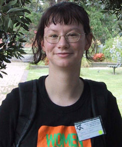 Sarah Cleary Tasmanian Socialist Alliance Senate Candidate Tasmania 2001